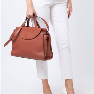 Kate Spade Saturday Large A Satchel British Tan